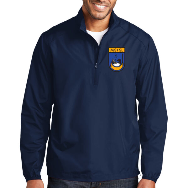 Port Authority Zephyr 1/2 Zip Pullover - Embroidered Logo Thumbnail