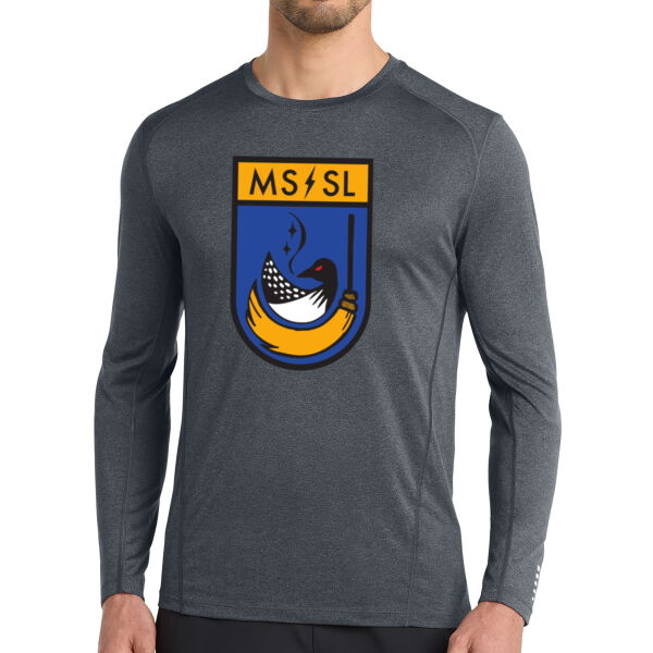 OGIO Long Sleeve Pulse Crew - Printed Logo Thumbnail