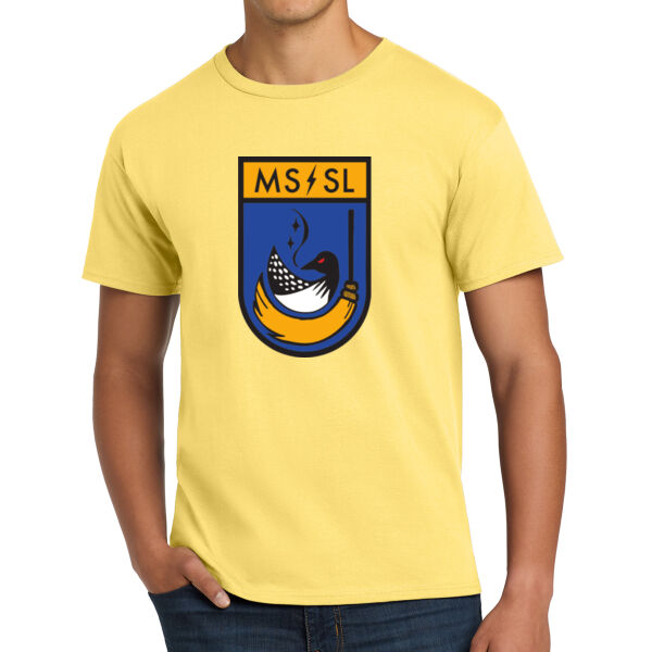 Hanes Authentic 100% Cotton T-Shirt - Printed Logo Thumbnail