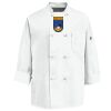 Eight Knot Button Chef Coat with Thermometer Pocket Thumbnail