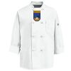 Eight Knot Button Chef Coat with Thermometer Pocket Thumbnail