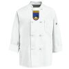 Eight Knot Button Chef Coat with Thermometer Pocket Thumbnail