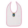 Infant Contrast Trim Premium Jersey Bib Thumbnail